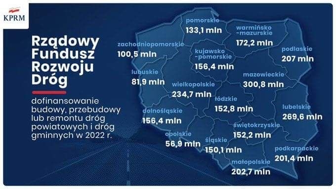 150 milionów złotych rządowego wsparcia na drogi w województwie śląskim