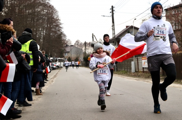 W Myszkowie odbył się Bieg Tropem Wilczym