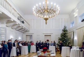 Spotkanie opłatkowe w siedzibie Zespołu Pieśni i Tańca „Śląsk”