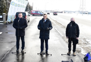 16 km nowego odcinka drogi wojewódzkiej 933 już oddanych do użytku