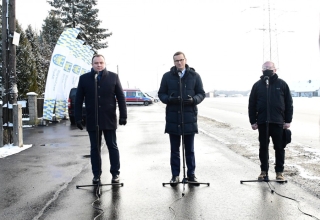 16 km nowego odcinka drogi wojewódzkiej 933 już oddanych do użytku