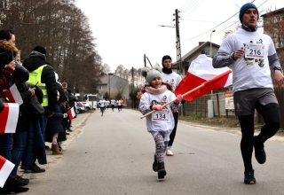 W Myszkowie odbył się Bieg Tropem Wilczym