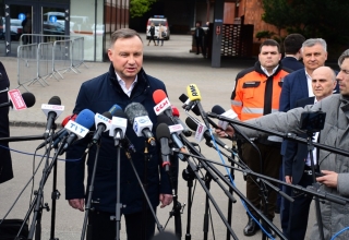 Tragedia w kopalni Pniówek. Prezydent Andrzej Duda przyjechał do Pawłowic