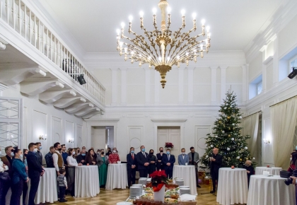 Spotkanie opłatkowe w siedzibie Zespołu Pieśni i Tańca „Śląsk”