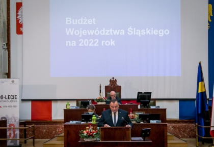 Ostatnia w 2021 roku sesja Sejmiku Śląskiego