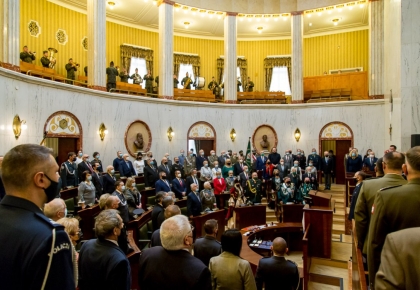 Spotkanie noworoczne z kombatantami i przedstawicielami służb