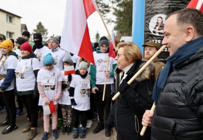 W Myszkowie odbył się Bieg Tropem Wilczym