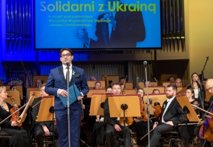 Solidarni z Ukrainą - koncert w Filharmonii Śląskiej