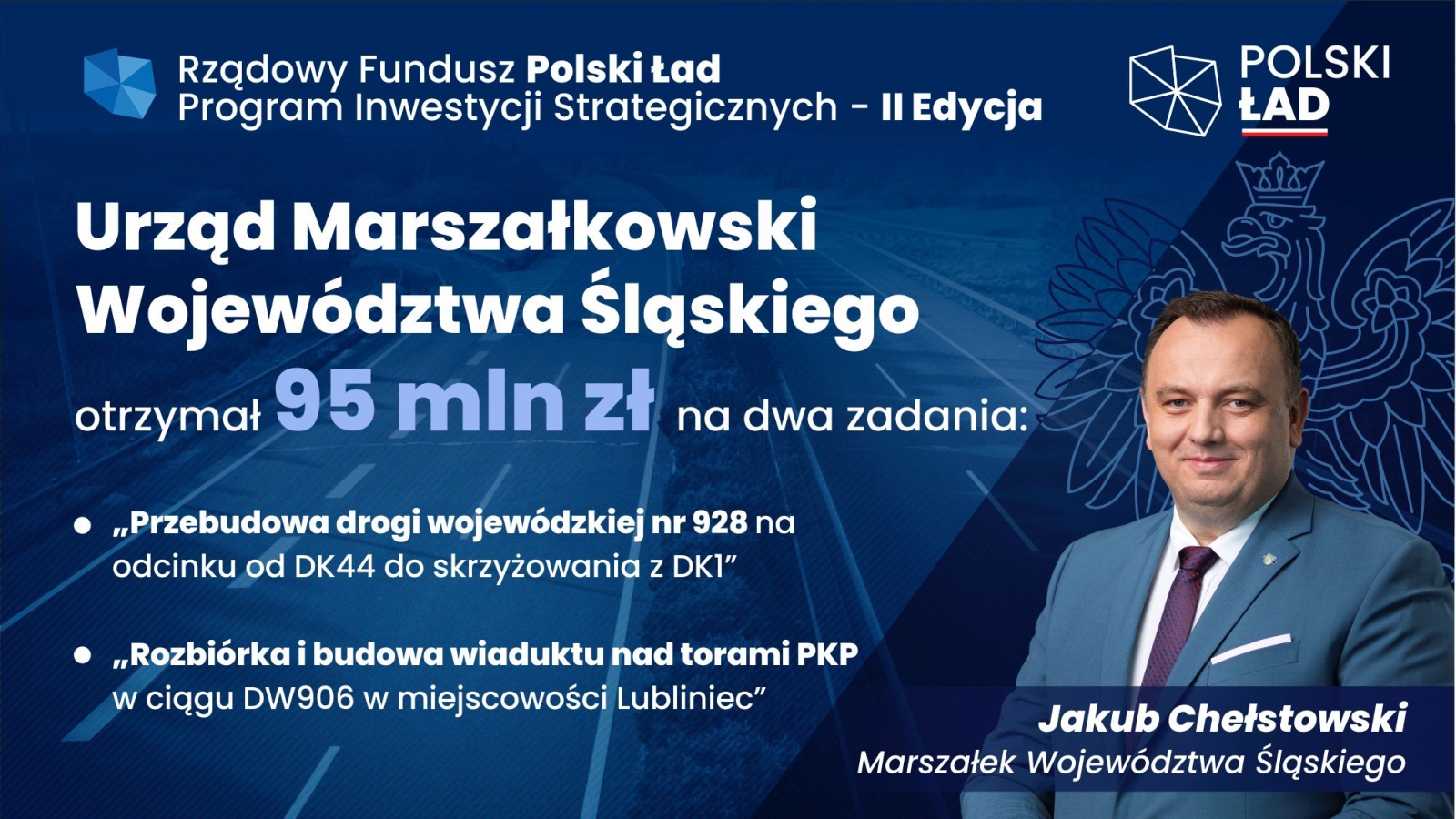 Polski Ład: 95 milionów złotych na inwestycje dla województwa śląskiego. Miliony trafią też do samorządów gminnych