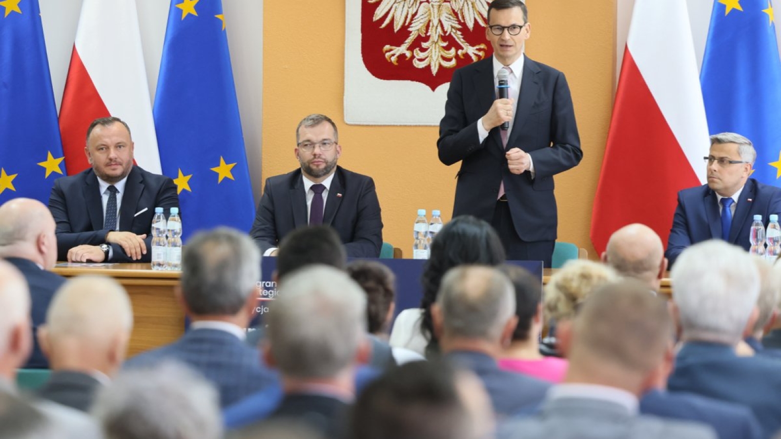 Spotkanie samorządowców subregionu południowego województwa śląskiego z Premierem RP Mateuszem Morawieckim