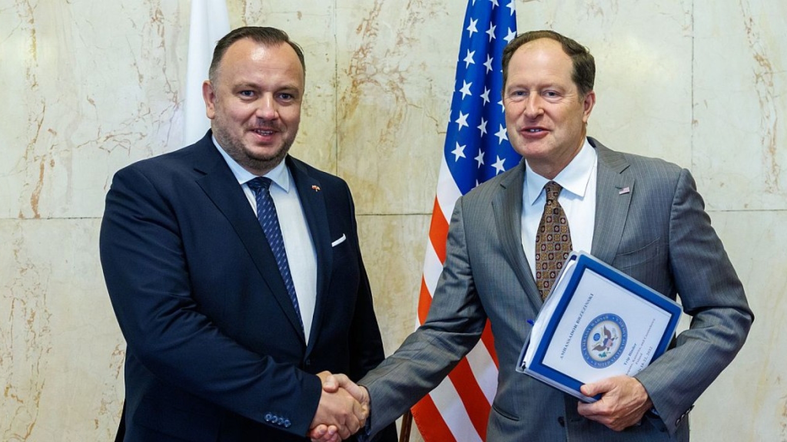 Spotkanie z ambasadorem USA w Polsce Markiem Brzezinskim