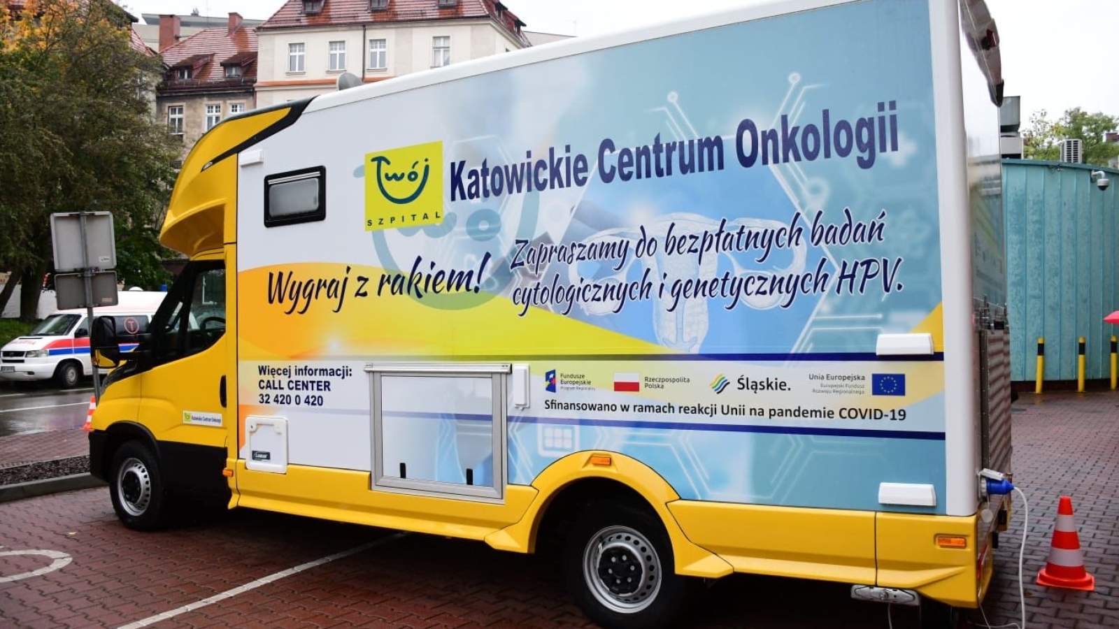 Nowoczesny cytobus dla Katowickiego Centrum Onkologii