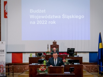 Ostatnia w 2021 roku sesja Sejmiku Śląskiego