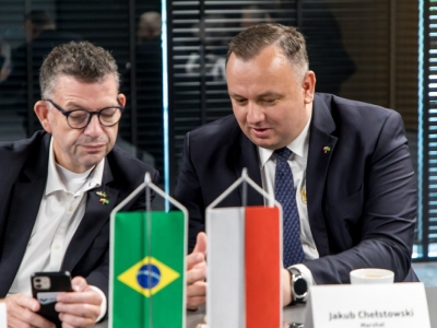 Delegacja z brazylijskiego regionu Parana z wizytą gospodarczą w województwie śląskim