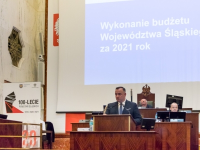 Absolutorium dla Zarządu Województwa Śląskiego za wykonanie budżetu 2021