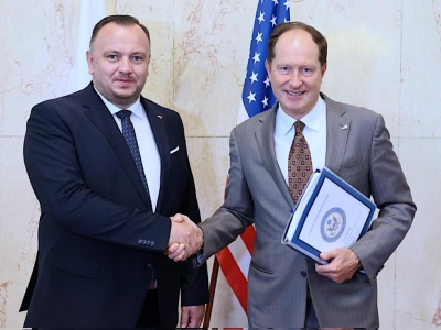 Spotkanie z ambasadorem USA w Polsce Markiem Brzezinskim