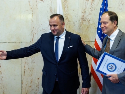 Spotkanie z ambasadorem USA w Polsce Markiem Brzezinskim