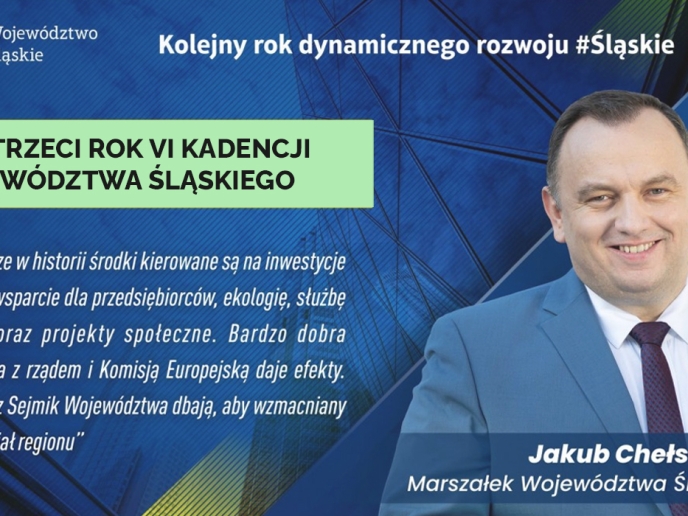 Minął trzeci rok obecnej kadencji samorządu województwa śląskiego