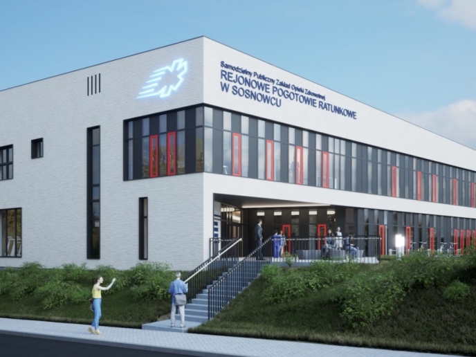 Nowa siedziba dla Rejonowego Pogotowia Ratunkowego w Sosnowcu