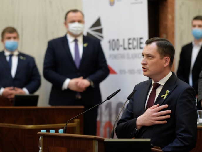 Województwo Śląskie solidaryzuje się z Ukrainą
