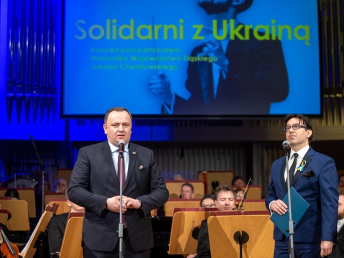Solidarni z Ukrainą - koncert w Filharmonii Śląskiej