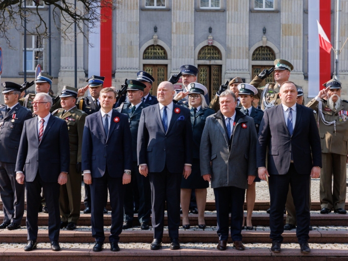 Uroczystości obchodów Dnia Flagi 2022 w Katowicach i w Parku Śląskim