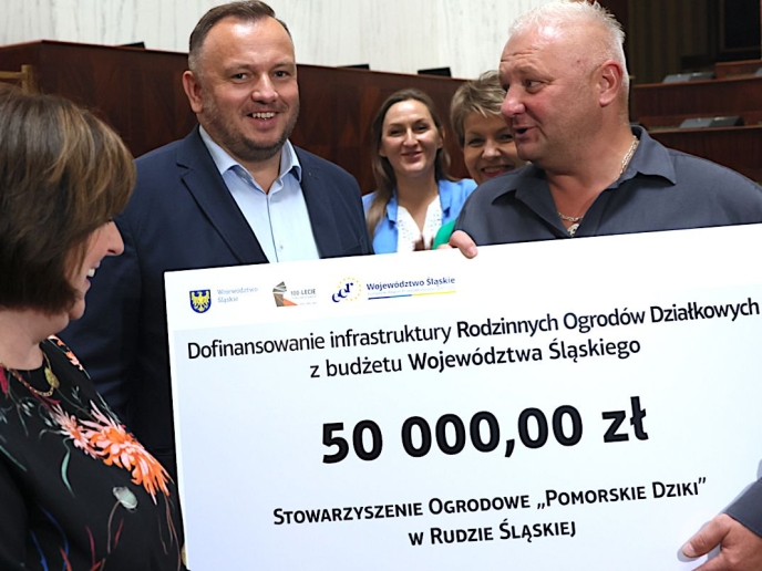 850 tys zł dotacji dla Rodzinnych Ogródków Działkowych
