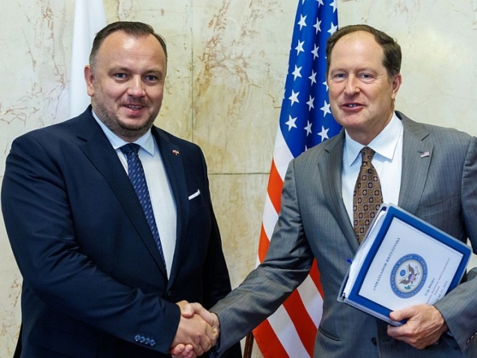 Spotkanie z ambasadorem USA w Polsce Markiem Brzezinskim