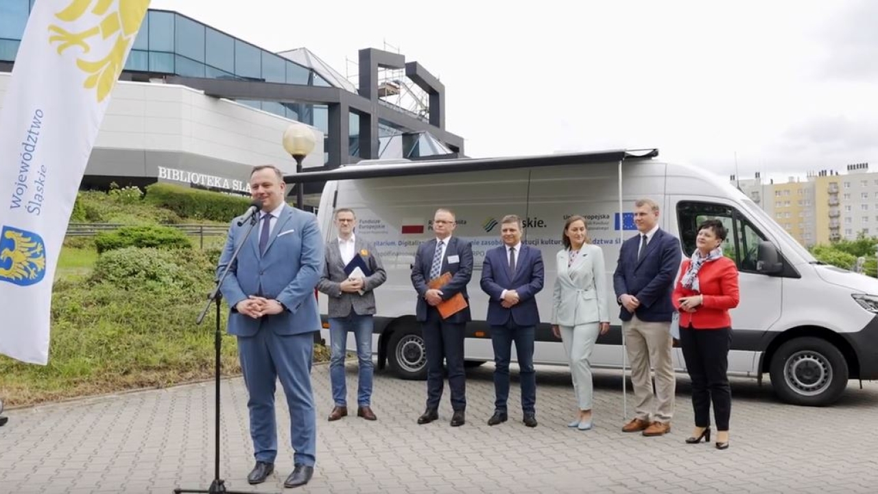 Powstało Mobilne Centrum Digitalizacji. Skorzysta śląska kultura!